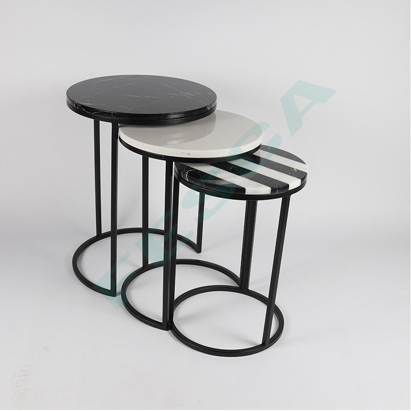 Black and White Marble Nesting